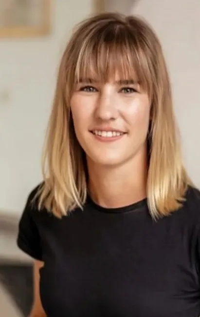Portrait von Ursina Caduff, Coiffeuse und Inhaberin von splendur
