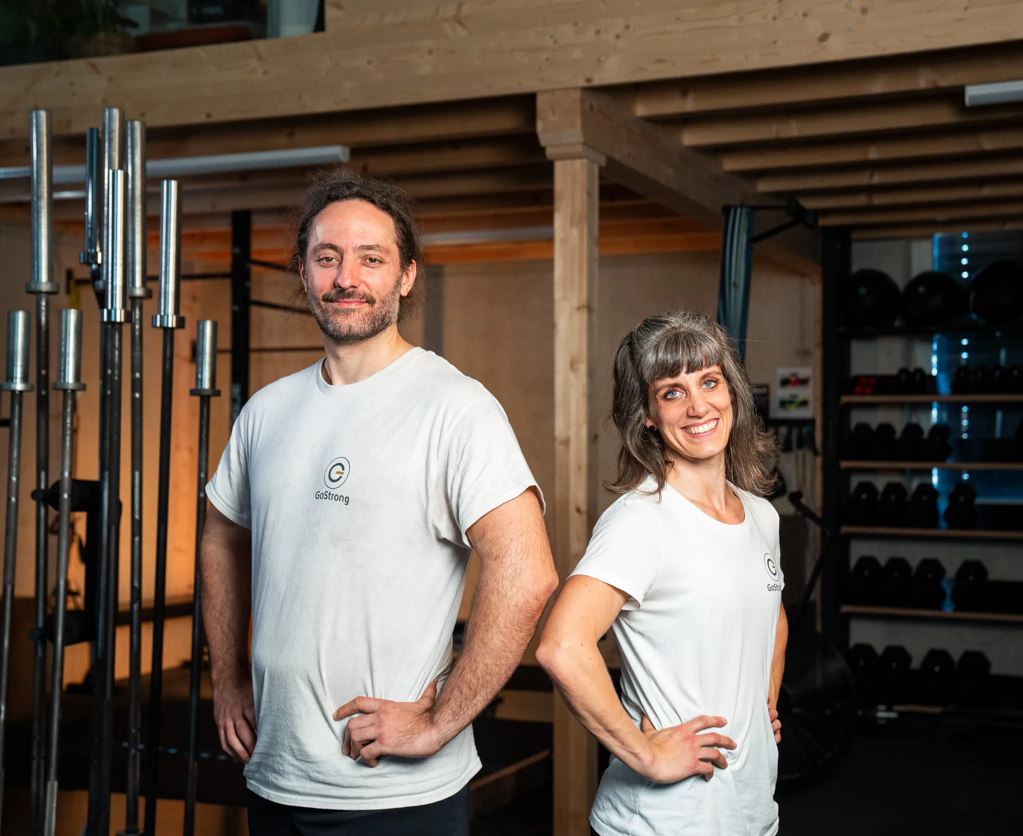 Raphael Lüthi und Aline Rey, das GoStrong Team